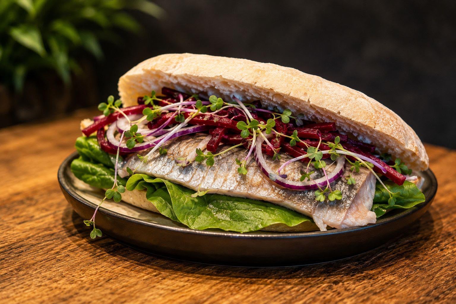 Fisch-Flaguette Fischboulette mit Aioli und Kresse – Moin Marie Sellin